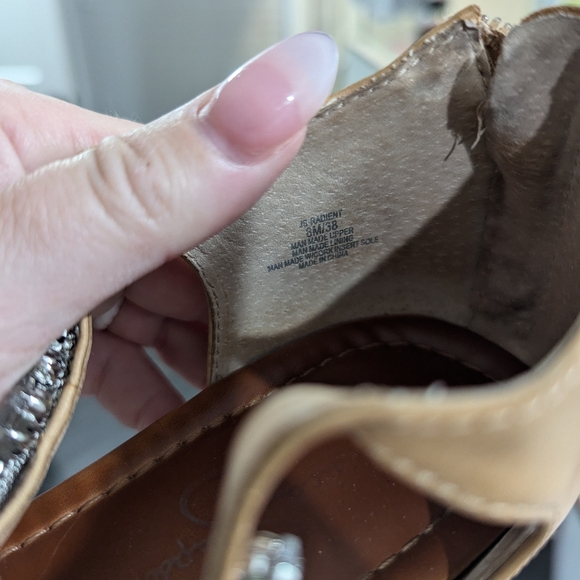 Jessica Simpson Jeweled Zip Up Sandal - Picture 4 of 4